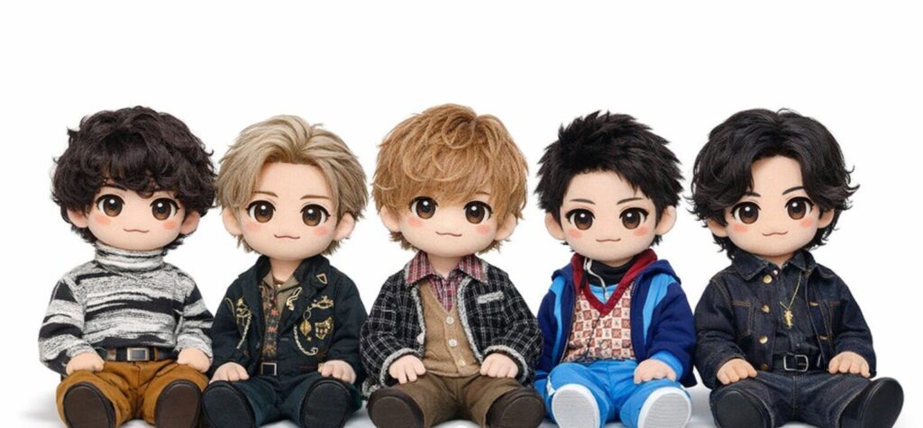 キンプリ5人時代のキャラクター画像